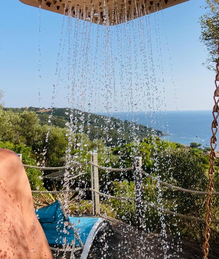 Les Oreades, Studio Le Marin Avec Vue Mer Imprenable Apartment Île du Levant Екстериор снимка